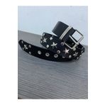 Aksabeltchokers 4.cm rivet&yıldızlı vintage punk metalci kadın şık bel kemeri