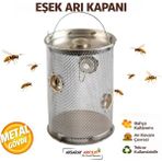 Aksaray Arıcılık Eşek Arı Kapanı Metal Arı Tuzağı Bahçe Arı Tuzağı Eşek Arısı Tuzak Sistemi Arı Kapanı Bahçe Balkon Piknik Alanı Arı Tuzağı