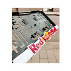 Aksaray Tasarım Atölyesi Kare Plakalık Red Bull Model Takmatik Pleksi 3d Kabartma Kişiye Özel Lazer Kesim