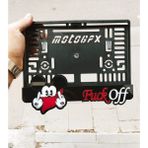 Aksaray Tasarım Atölyesi Mickey Mouse Model Lazer Kesim Pleksi Motor Plakalık