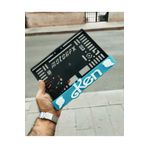 Aksaray Tasarım Atölyesi MOTORSİKLET PLAKALIK KEN LAZER KESİM PLEKSİ 15*24cm