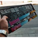 Aksaray Tasarım Atölyesi Plakalık Gta Busted Model Piyano Black Pleksi Takmatik Lazer Kesim(2 Adet ) - Hepsi