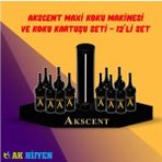 Akscent Maxi Koku Makinesi ve 12 Li Koku Kartuş Set