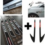 Aksefuar Lazer Fiat / Tofaş Murat 131 Kapı Eşiği + Logolu Çamurluk Venti Set