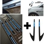 Aksefuar Lazer Hyundai Accent Blue Kapı Eşiği + Logolu Çamurluk Venti Set