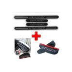 Aksefuar Lazer Toyota Corolla Ile Uyumlu Carbon Sport Kapı Eşiği Ayna Yağmur Koruyucu