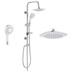 Aksell 5+1 Fonksiyonlu Duş Robotu Tepe Duş Seti Duş Başlığı Sistemi Seti Yağmurlama Duş Robotu