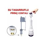 Aksell Klozet Sifon Basmalı Rezervuar Iç Takım Su Tasarruflu