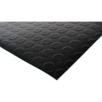 Akseren 110 x 150 cm Siyah Pvc Paralı Muşamba Zemin Yer Otomobil Döşemesi Kaplama