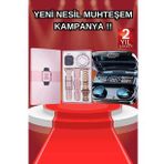 Aksesuar Hediyeli Akıllı Saat ve Dijital Göstergeli Powerbankli Bluetooth Kulaklık
