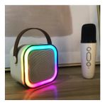 Aksesuar Kuşu Taşınabilir Bluetooth Karaoke Hoparlör Kablosuz Mikrofon