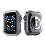 Aksesuarcim Apple ile Uyumlu Watch 1/2/3/4/5 38mm Ekran Koruyucu Darbe Korumalı Kasa Koruma Renksiz