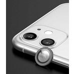Aksesuarcim Apple iPhone 12 Mini ile Uyumlu Kamera Lens Koruyucu Cam Koyu Gri