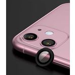 Aksesuarcim Apple iPhone 12 Mini ile Uyumlu Kamera Lens Koruyucu Cam Siyah