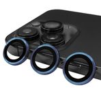 Aksesuarcim Apple iPhone 15 Pro Max ile Uyumlu Kamera Lens Koruyucu Cam Midnight