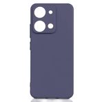 Aksesuarcim Reeder S19 Max Pro S Zoom ile Uyumlu Silikon Kılıf Mat Pastel Renkli Parmak İzi Bırakmayan Yumuşak Kapak Biy Lacivert