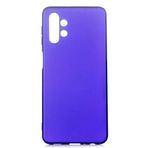 Aksesuarcim Samsung Galaxy A13 4G ile Uyumlu Silikon Kılıf Pastel Renkli Mat Esnek İnce Kapak Prem Saks Mavi