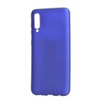 Aksesuarcim Samsung Galaxy A50 ile Uyumlu Silikon Kılıf Pastel Renkli Mat Esnek İnce Kapak Prem Saks Mavi