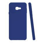 Aksesuarcim Samsung Galaxy J7 Prime 2 Kılıf Silikon Renkli Kapak Biy Mavi