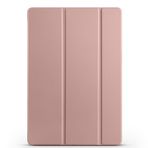 Aksesuarcim Samsung Galaxy Tab S10 FE Plus Kılıf Kalem Bölmeli Smart Cover Standlı Tablet Kılıf Rose Gold