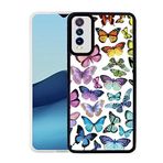 Aksesuarcim Vivo Y20 Kılıf Silikon Kamera Lens Korumalı Desenli Tarz Kapak Butterfly No3