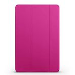 Aksesuarcim Xiaomi Mi Pad 5 Kılıf Smart Cover Standlı Kılıf Pembe