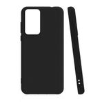 Aksesuarcim Xiaomi Poco X3 GT ile Uyumlu Silikon Kılıf Mat Pastel Renkli Parmak İzi Bırakmayan Yumuşak Kapak Biy Siyah