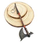 Aksh God Of War Gow Leviathan Kratos Axe Balta Anahtarlık Full Metal - Antik Kahve