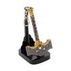 Aksh God Of War Myolnir Gow Ragnarok Mjolnir Çekiç Anahtarlık Full Metal - 23 Kobalt Mavi