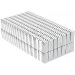 Aksiyon Global 100 Adet 15X10X1.5 mm Köşeli Neodyum Mıknatıs N35 Magnet Dayanıklı Nikel Kaplama ( Lisinya )
