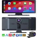 Aksiyon Global 4K Ultra Araç Içi Ön ve Arka Kameralı Ekran Hd 2 Kameralı Torpido Üstü Araç Multimedya ( Lisinya )
