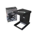 Aksiyon Global -Katlanır Plastık,led Işıklı Test Cıhazı Büyüteç 2.5X90MM ( Lisinya )