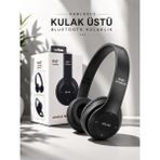 Aksiyon Global Kulak Üstü Tf Kart ve Aux Destekli Ergonomik Bluetooth Kulaklık - Lisinya