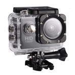 Aksiyon Kamerası 12 MP Su Geçirmez 30 m Açık Hava Sporları Video DV Kamera 1080P Full HD LCD Mini Kamera 900 mAh Şarj Edilebilir Piller ve Montaj Aksesuarları Kitleri (Siyah)