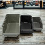 Akson Metal Endüstriyel Plastik Avadanlık Kutusu Seti - Vida,civata ve Hırdavat Düzenleme Kutusu-Dayanıklı Raf Tipi Organizer Kasa A100 , A150, A200