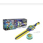Aksoy Toys Infinity Nado Lightning Leopard (Yıldırım Leoparı) Kılıç Fırlatıcı ve Metal Topaç - Sarı