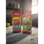 Aksoy Toys Şimşek Cars Mcqueen 6 Li Kutuda Metal Arabalar Seti - 8 cm