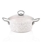 Aksu By Taç Granit Döküm 30 cm Derin Tencere