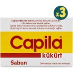 Aksu Capila Kükürtlü Sabun 90 gr 3 Adet