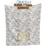 Aksu Cosmic Çift Kişilik Battaniye - 180 x 220 cm - Renkli