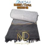 Aksu Halley Çift Kişilik Battaniye - 180 x 220 cm - Renkli
