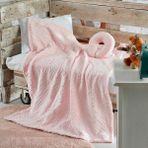 Aksu Ipeksoft Tomurcuk Bebe Battaniyesi 90X110 cm - Pembe