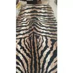 Aksu Safari Çift Kişilik Ultra Yumuşak Embos Vizon Battaniye (200X240)-Leopar Kahve Siyah