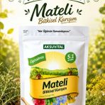 Aksu Vital Öğütülmüş Mate'li Bitkisel Karışım Toz 250 gr (Biberi