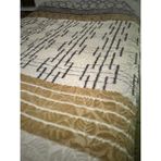 Aksu Vizon Battaniye Çift Kişilik 3 kğ - 200 x 240 cm - Antrasit - Bej