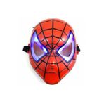 aksuticaret Kırmızı Renk Led Işıklı Spiderman Örümcek Adam Maskesi 2760