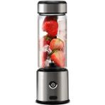AKT -E120 Taşınabilir Şarjlı Blender-Cam Hazneli,6 Bıçaklı,buz Kırıcı,iki Kapakl
