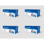 AKT Hp CC530A / CF380A / CE410A / 305A Ithal 4 Renk Muadil Toner Seti Chipli 3.500 Sayfa