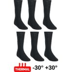 Aktan 6’lı Thermal Siyah Havlu Dokuma Çorap Seti – Topuksuz, 35–50 Numara Uyumlu, Asker ve Sivil Kullanım (-30°c / +30°c) - 49 - 50