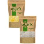 aktarix 250 Gr Beyaz + 250 Gr Safranlı Sarı Nöbet Şekeri ( Kaya, Polat, Nebat Şekeri )